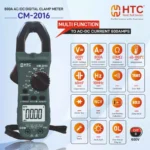 HTC CM-2016 800A AC/DC Digital True RMS Clamp Meter, 5999 Count with Duty Cycle Measurement - Image 6