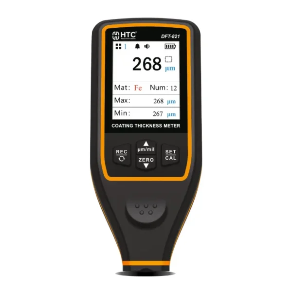 HTC DFT-821 Coating Thickness Meter, 0-1700 µm, Magnetic & Non-Magnetic, Data Storage