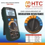 HTC DIM-1504 True RMS Digital Insulation Multimeter up to 50/2500V, 5999 Count Display - Image 6