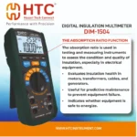 HTC DIM-1504 True RMS Digital Insulation Multimeter up to 50/2500V, 5999 Count Display - Image 3
