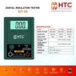 HTC DIT-90 Digital Insulation Tester up to 2000 with Selectable Test Voltages - Image 4