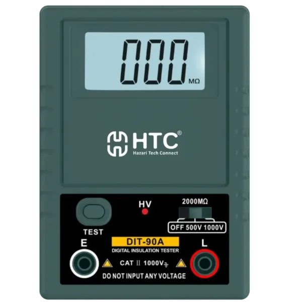 HTC DIT-90 Digital Insulation Tester up to 2000 with Selectable Test Voltages