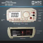 HTC DM-8045R Bench Type High-Precision True RMS AC/DC Multimeter, 19999 Counts - Image 2