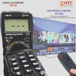 HTC DM-81 True RMS Multimeter, 1000V DC / 750V AC, 1999 Count with Overload Protection - Image 3