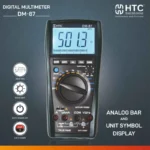 HTC DM-87 True RMS Digital Multimeter with VSD, 1000V DC / 750V AC & Analog Bar Graph - Image 5