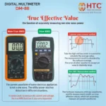 HTC DM-88 True RMS Multimeter with Auto/Manual Range, 1000V DC / 750V AC, 3999 Counts - Image 5