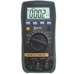 HTC DM-88 True RMS Multimeter with Auto/Manual Range, 1000V DC / 750V AC, 3999 Counts