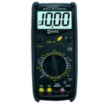 HTC DM-91 Manual Multimeter with Terminal Shutter Interlock Mechanism, 1999 Counts