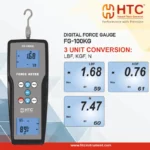 HTC FG-100KG Digital Force Gauge Push & Pull Measurement ±100Kg with 99 Group Memory - Image 2