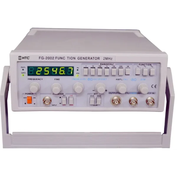 HTC FG-2002 Function Generator, 0.1Hz to 2MHz, Frequency Counter