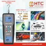 HTC FG-5KG Digital Force Gauge Push & Pull Measurement ±5Kg with 99 Group Memory - Image 5