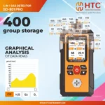HTC GD-801 PRO Portable 4-in-1 Multi-Gas Analyzer with Real-Time Graphing - Image 4