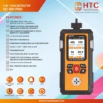 HTC GD-801 PRO Portable 4-in-1 Multi-Gas Analyzer with Real-Time Graphing - Image 5