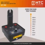 HTC HP-500 Non-Contact High Voltage Detector, 240V to 500kV with 9 Selectable Ranges - Image 2