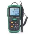 HTC HT-306 Digital Thermometer & Humidity Meter with K-Type Probe & Data Hold