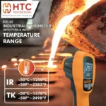 HTC IRX-65 Precise IR & TK Industrial Pyrometer -50°C to 1250°C with 30:1 D:S Ratio - Image 5