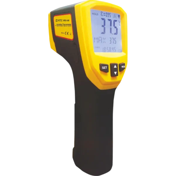 HTC IRX-68 Industrial Infrared & K-Type Pyrometer -50°C to 1980°C with 50:1 D:S Ratio