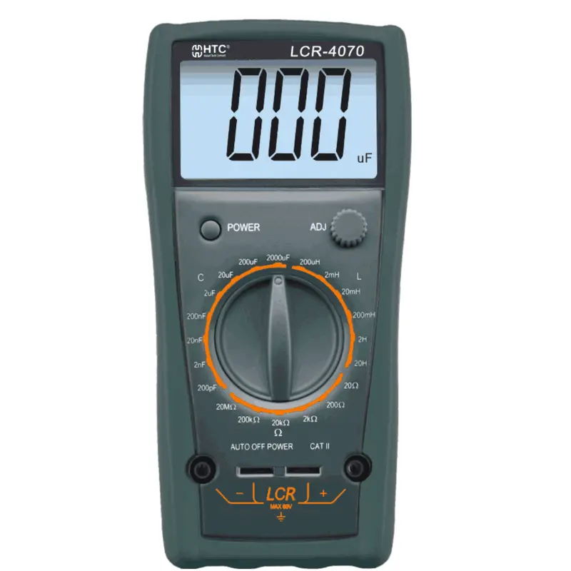 HTC LCR-4070 Digital LCR Meter for Inductance, Capacitance & Resistance HTC LCR-4070 Digital LCR Meter for Inductance, Capacitance & Resistance - Image 1