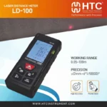 HTC LD-100 100m Laser Distance Meter with Area & Volume Measurement - Image 2