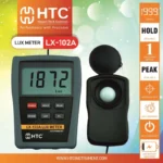 HTC LX-102A Lux Meter, 0.1-200,000 Lux, 0-20,000 FC, Fast Response - Image 6