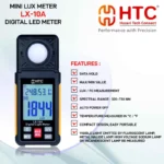 HTC LX-10A Mini Digital Lux Meter 200,000 Lux Light Intensity Tester - Image 6