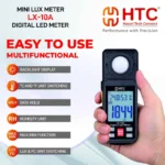 HTC LX-10A Mini Digital Lux Meter 200,000 Lux Light Intensity Tester - Image 3