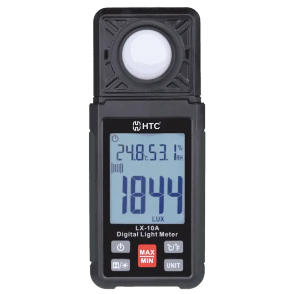 HTC LX-10A Mini Digital Lux Meter 200,000 Lux Light Intensity Tester