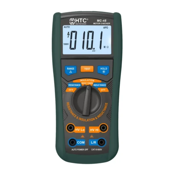 HTC MC-45 Digital Motor Checker & Winding Tester with Insulation & Inductance Measurement