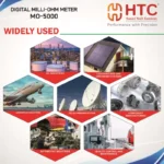 HTC MO-5000 Digital Milli-Ohm Meter 4-Wire Kelvin Testing Method 1999 Counts - Image 6