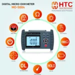 HTC MO-5004 High Accuracy Micro-Ohm Meter 4-Wire Resistance Tester 500 Groups Data - Image 6
