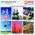 HTC MO-5004 High Accuracy Micro-Ohm Meter 4-Wire Resistance Tester 500 Groups Data - Image 5