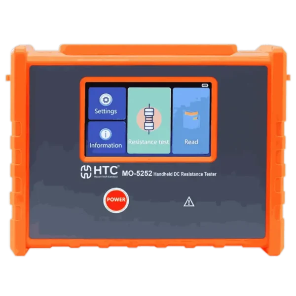 HTC MO-5252 4-Wire Kelvin Milli-Ohm Meter Full Colour LCD Touch Screen up to 10A