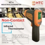 HTC MT-4 Industrial Pyrometer Infrared Thermometer -50°C to 550°C with 12:1 D:S Ratio - Image 4