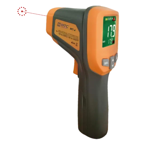 HTC MT-4 Industrial Pyrometer Infrared Thermometer -50°C to 550°C with 12:1 D:S Ratio