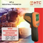 HTC MT-6 Industrial Pyrometer Infrared Thermometer -50°C to 750°C with 12:1 D:S Ratio - Image 6