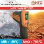HTC MT-6 Industrial Pyrometer Infrared Thermometer -50°C to 750°C with 12:1 D:S Ratio - Image 3
