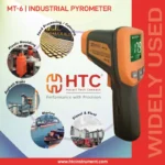 HTC MT-6 Industrial Pyrometer Infrared Thermometer -50°C to 750°C with 12:1 D:S Ratio - Image 4
