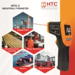 HTC MTX-2 Industrial Pyrometer Infrared Thermometer -50°C to 580°C with 13:1 D:S Ratio - Image 6