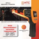 HTC MTX-2 Industrial Pyrometer Infrared Thermometer -50°C to 580°C with 13:1 D:S Ratio - Image 4