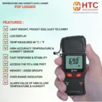HTC PDF LOGGER Temperature & Humidity Data Logger 25000 Readings with Automatic PDF Report - Image 3