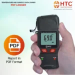 HTC PDF LOGGER Temperature & Humidity Data Logger 25000 Readings with Automatic PDF Report - Image 5