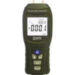 HTC PM-6130 Digital Manometer, ±30.000 PSI, 11 Selectable Units, ±0.3% FS Accuracy