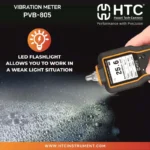 HTC PVB-805 Piezoelectric Vibration Meter Acceleration Velocity & Displacement Meter - Image 5