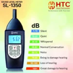 HTC SL-1350 Digital Sound Level Meter 30dB to 130dB with A/C/F Weighting - Image 3