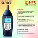 HTC SL-1350 Digital Sound Level Meter 30dB to 130dB with A/C/F Weighting - Image 5