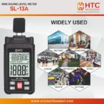 HTC SL-13A Mini Digital Sound Level Meter 30 to 130 dBA Noise Tester - Image 4