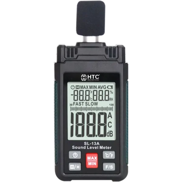 HTC SL-13A Mini Digital Sound Level Meter 30 to 130 dBA Noise Tester