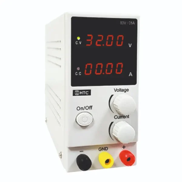 HTC SMPS-6005 SMPS Power Supply, 0-60V DC, 0-5A, LED Display