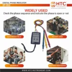HTC ST-852 3-Phase Phase Sequence & Rotation Indicator, 200V-480V AC Battery-Free - Image 5