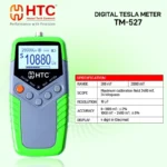 HTC TM-527 Digital Tesla Meter Auto Ranging Gauss Meter with Transverse Hall Probe - Image 3